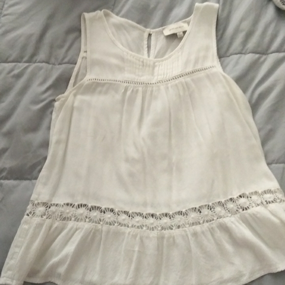 White cute Tank Top - Picture 1 of 3